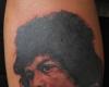 celebrity Jimi Hendrix tattoo
