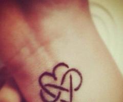 Love is forever tattoo