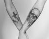 I wanna hold your hand so tight tattoo