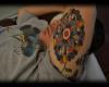 Mandala on guy