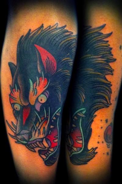 Doggie tattoo