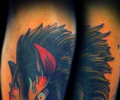 Doggie tattoo