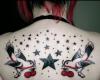 Stars on back