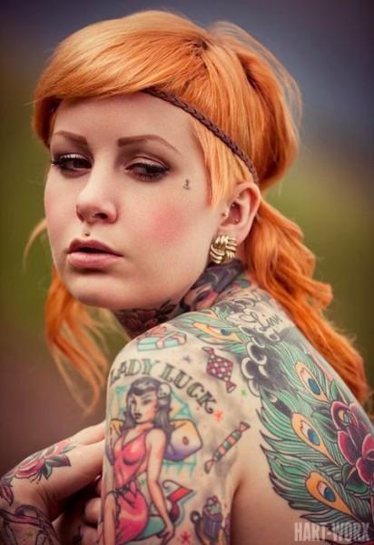 She pin up and much more tattoos