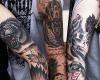 Nice indian style tattoo