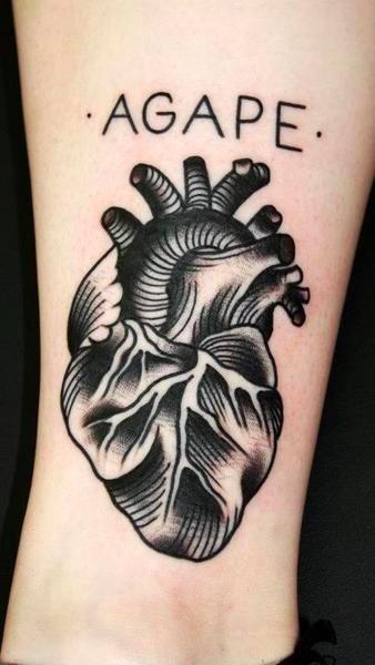 Agape heart