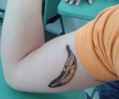 Bannana tattoo