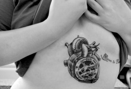 heart ribs