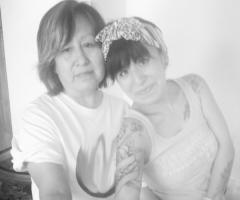 Mom and daughter ink