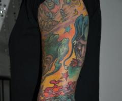 tatuajes en el brazo terminado