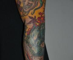 terminado brazo completo