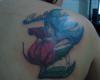 tattoo esmit flor y nombre