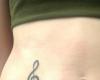 Treble Clef Tattoo