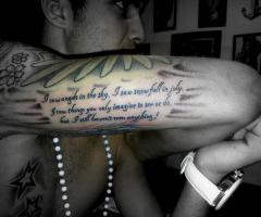 Text Tattoo - By Alp Özalp
