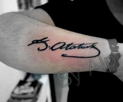 Text Tattoo - By Alp Özalp