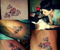 Heart tattoo TatuajeBrasov