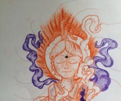 Desenho aleatório.