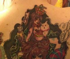 My Alice in Wonderland tattoo