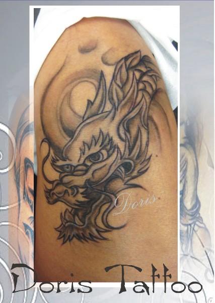 dragoon tattoos by Doris tattoo