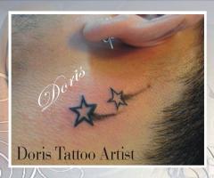 stars tattoos by Doris tattoo