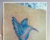 Hummingbird tattoo by Doris tattoo