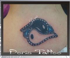tattoo yin yung by Doris tattoo
