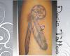 feather tattoo by Doris tattoo