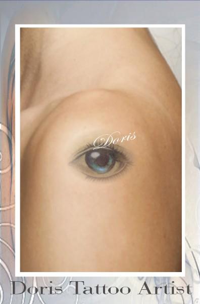 eye tattoo by Doris tattoo
