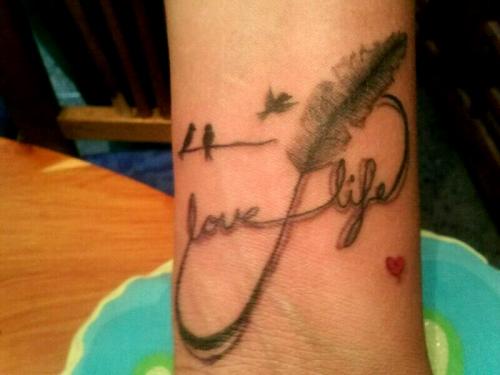 love & life by Balink Tattoo Mèxico