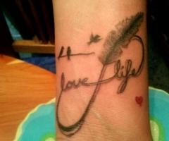 love & life by Balink Tattoo Mèxico