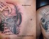 TatuajeBrasov fresh/heald skull