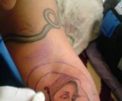 Autotattoo Virgen