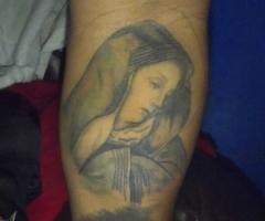 Virgen by Balink Tattoo Mexico