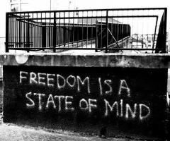 freedom is a state of mind