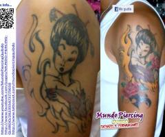 Geisha tattoos for men and women
