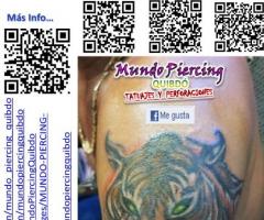 Tigre colores en el brazo