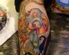 Cartoon tatuaggio nuova scuola