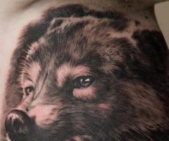 Remis Tattoos, Wolf and Indian