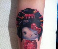 Geisha tattoos for men and women