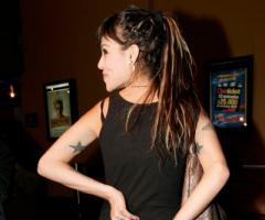 Tatuaje de Angie Jibaja de El gran show
