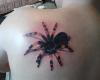 21-INK ARTWORK spider 3D tattoo