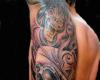 Tattoo tribal lubanja oblikuje