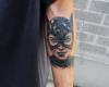 Catwoman tattoo by Trent Valleau