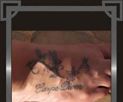 Carpe Diem Tattoo Tatuagem Feminina da Fernanda