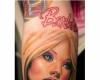 Barbie girl tattoo