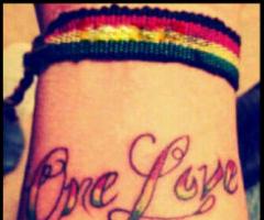 One Love tattoo