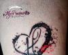 Paintbrush heart