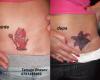 Tatuaje Brasov cover up flower tattoos