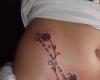 Tatuaje Brasov quote and flowers