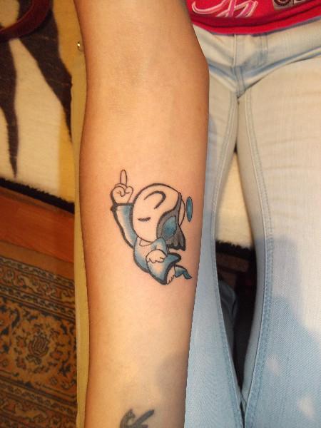 Tatuaje Brasov angel cartoon